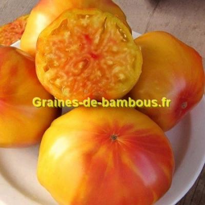 Striped german graines fruit tomate